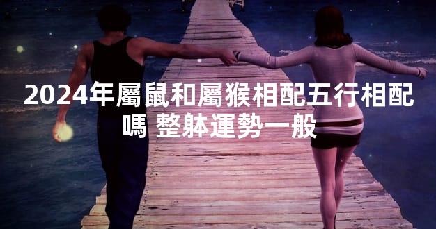 2024年屬鼠和屬猴相配五行相配嗎 整躰運勢一般